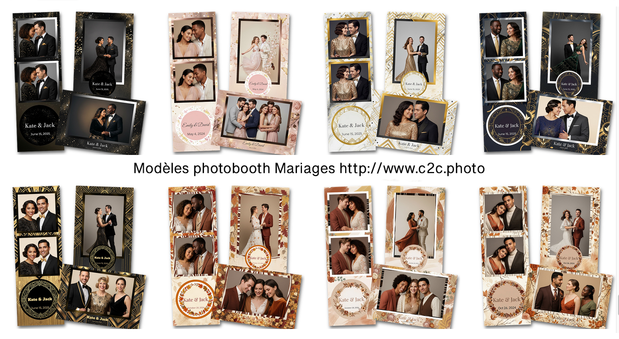 Modèles photobooth mariages Alsace 9
